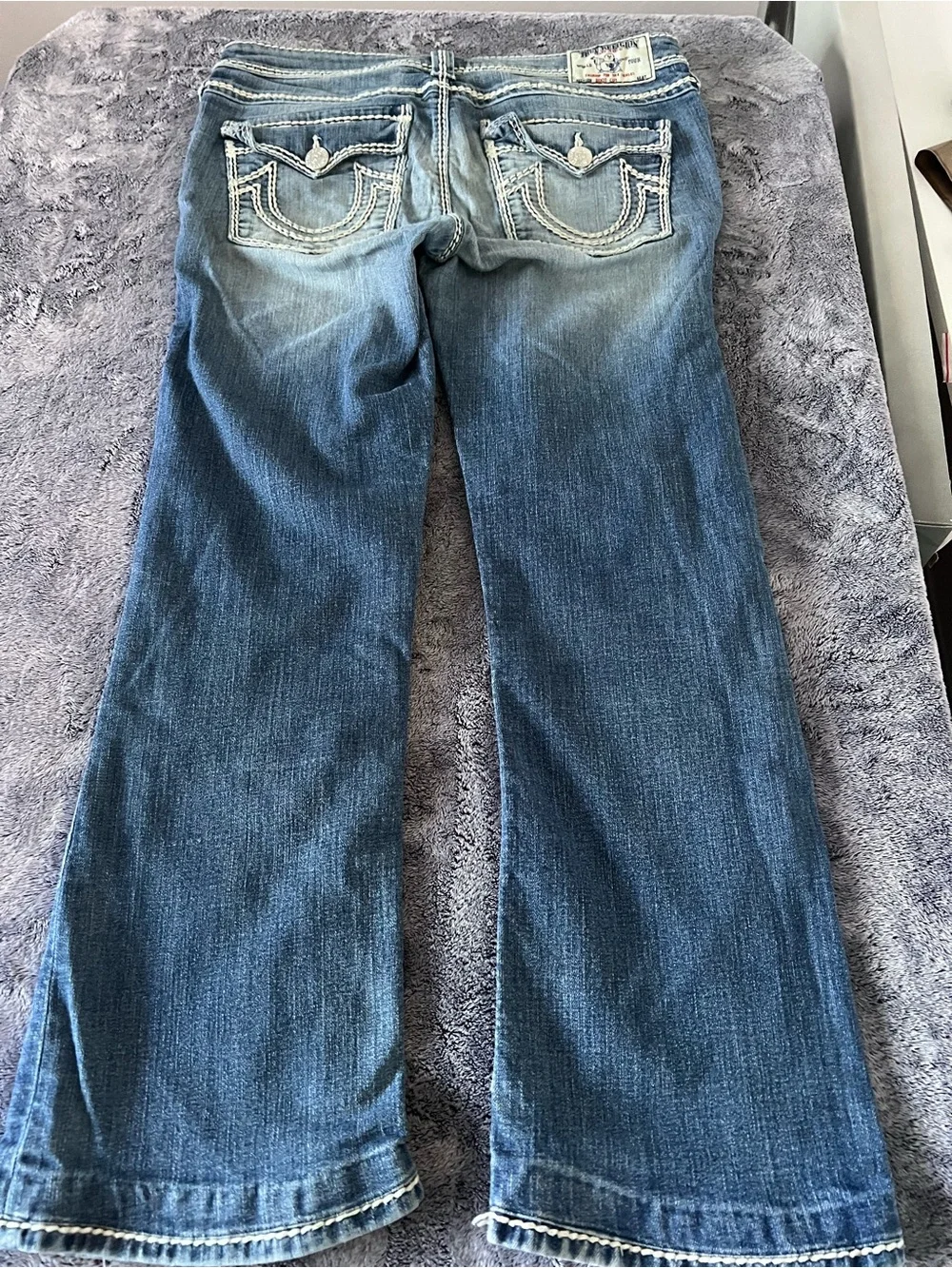 True Religion Billy Super T Flap Bootcut Jeans Size 29